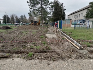 В центре Чепигинской приступили к обустройству сквера 