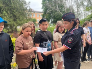 Полицейские Брюховецккого района провели акцию правовой направленности