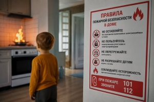 Пожарная безопасность начинается с каждого из нас