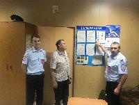 Общественники Брюховецкого района проверили работу дежурной части отдела полиции