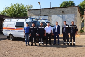 У спасателей новый автомобиль