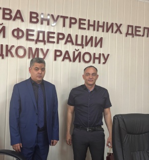 Полицейские в торжественной обстановке проводили на пенсию начальника следственного отделения ОМВД России по Брюховецкому району