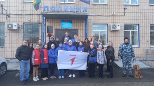 Полицейские и общественники организовали экскурсию в Отдел МВД России по Брюховецкому району для школьников