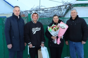 Сына участника СВО поздравили с днем рождения