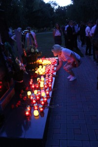 В Брюховецком районе почтили память жертв террористических актов