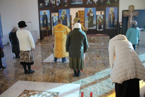 В храмах Брюховецкого района прошли воскресные службы