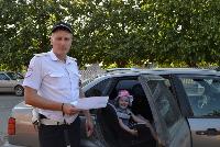Госавтоинспекторы Брюховецкого района провели социальную кампанию «Автокресло-детям»