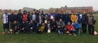 В Брюховецкой прошел очередной турнир по футболу среди команд ветеранов