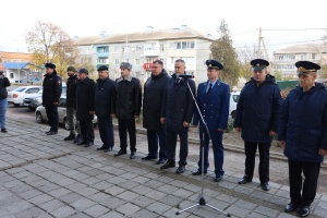 Состоялось торжественное мероприятие по случаю открытия помещения отделения по делам несовершеннолетних Отдела МВД России по Брюховецкому району после капитального ремонта 