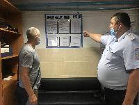 В Брюховецком районе общественник проверил изолятор временного содержания