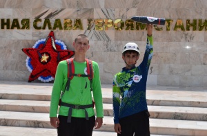Брюховецкий район передал «Эстафету Памяти» Тимашевскому району