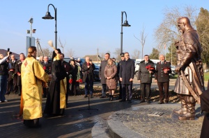 Торжественное открытие сквера имени Захария Чепеги прошло в станице Чепигинской