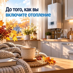 До того, как вы включите отопление