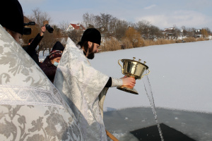 Брюховчане встречают Крещение Господне