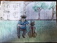 Полицейские и общественники Брюховецкого района выбрали победителей районного этапа детского творческого конкурса «Полицейский Дядя Степа»