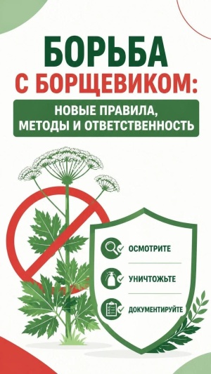 Борьба с борщевиком работает, только если действовать системно и безопасно: не дать ему цвести/дать семена и регулярно ослаблять растение несколько сезонов.