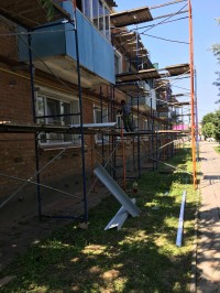 Начался ремонт многоквартирного дома по улице Тимофеева